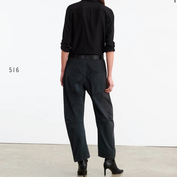 Nili Lotan Shon Pant in Carbon Size 8 - Picture 3 of 7